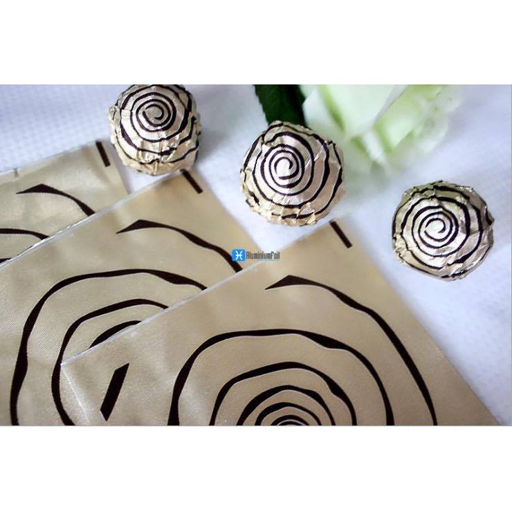 Giấy bọc socola hoa