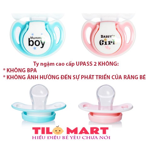 Ty ngậm chỉnh nha cho bé không BPA UPASS