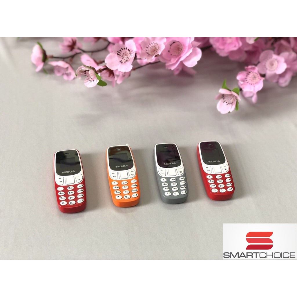 Điện Thoại mini 2 sim 2 sóng 5 màu- Độc Lạ Hot - 2 Sim Thay Đổi Giọng Nói - Hỗ Trợ Thẻ Nhớ Lên Tới 32GB