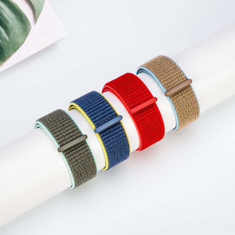 Dây đeo nylon mềm thể thao thoáng khí cho đồng hồ thông minh Apple iWatch 6 SE 5 4 3 2 1 2020 42mm 44mm 38mm 40mm