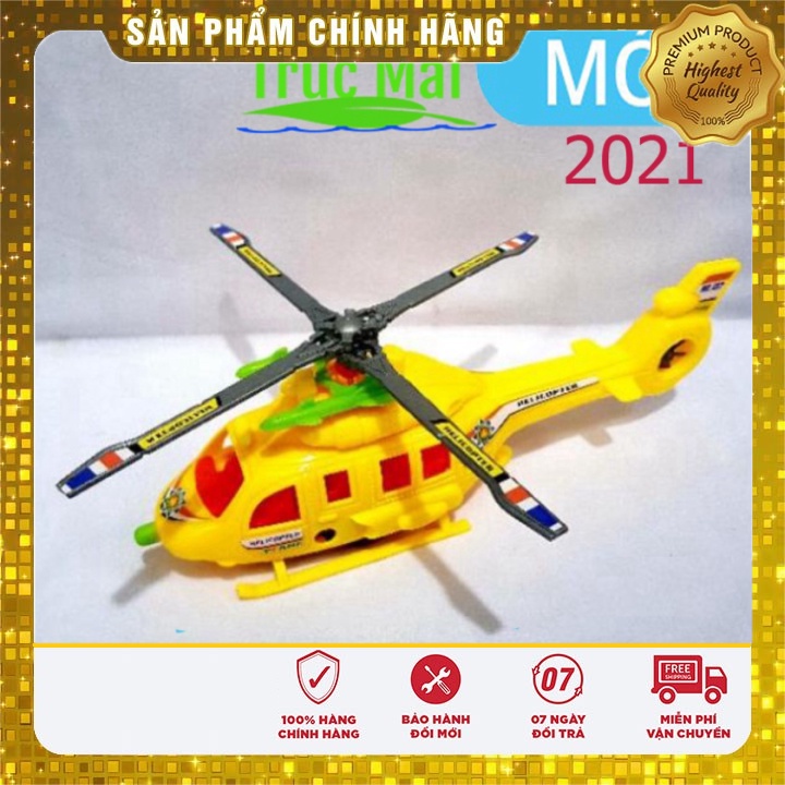 Đồ chơi máy bay trực thăng cót rút - máy bay nhựa giá rẻ Npp Phùng Trúc Mai