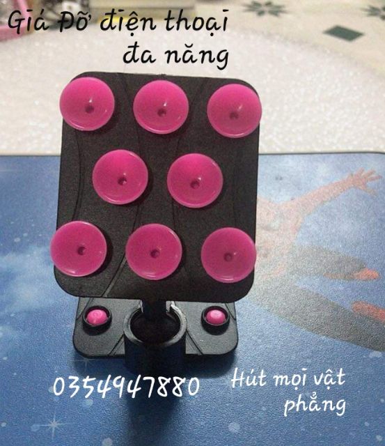 {Siêu Tiện Ích }Giá Đỡ Điện Thoại Đé Hít Để Bàn Ô tô Mẫu Mới Siêu