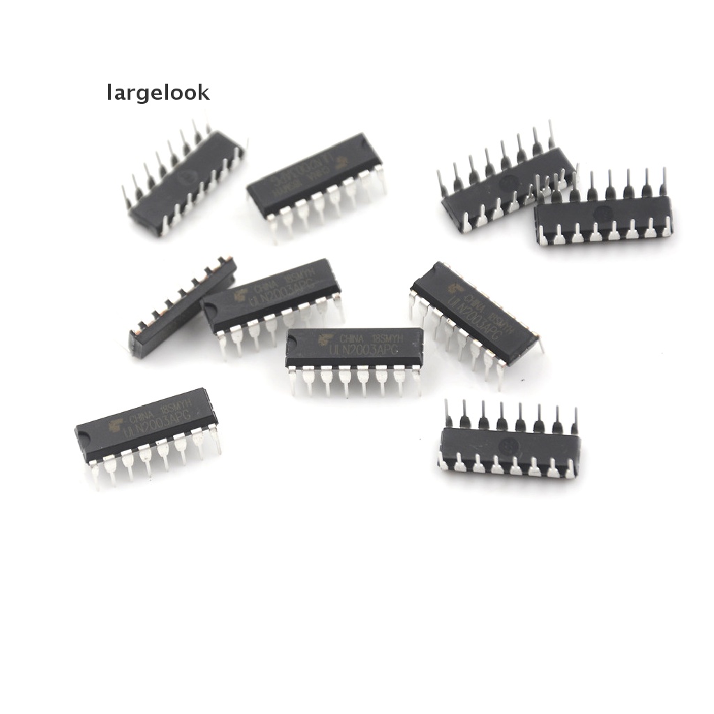 Bộ 10 Linh Kiện Điện Tử Uln2003 Uln2003An Uln2003Apg Dip - 16 Ic ♨Nóng Bỏng
