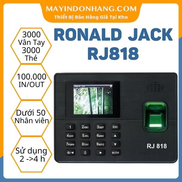 Máy chấm công vân tay Ronald Jack RJ818