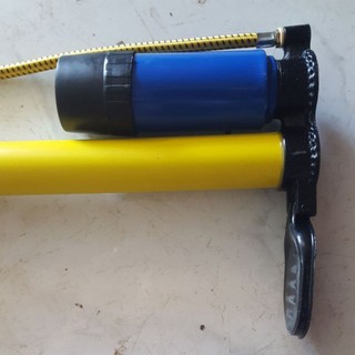 Bơm xe đạp xe máy LS có đồng hồ