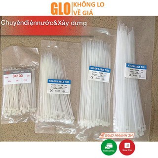 Dây Cáp Rút Nhựa, Dây Thít Đủ Size 10cm ,15cm, 20cm, 25cm, 30cm, 40cm