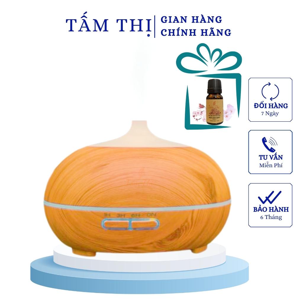 Máy Xông Tinh Dầu TẤM THỊ Aroma Bí Ngô 550Ml Tạo Ẩm Phun Sương Tinh Dầu Tỏa Hương Thơm Mát Phòng Đuổi Muỗi &amp; Côn Trùng