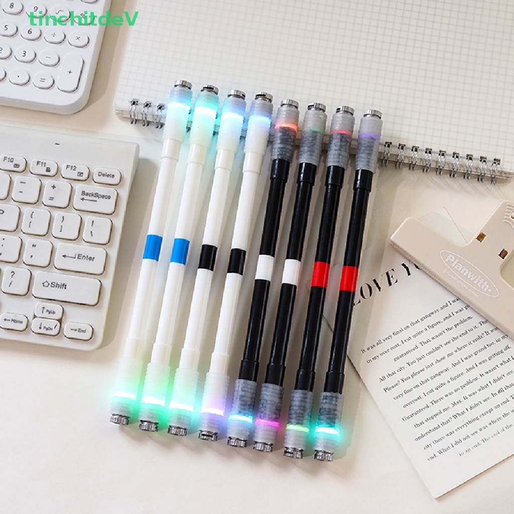 [TinchitdeV] Bút Mực Gel Có Đèn LED Phát Sáng Giúp Giảm Căng Thẳng Chống Trượt Dành Cho Học Sinh [Mới]
