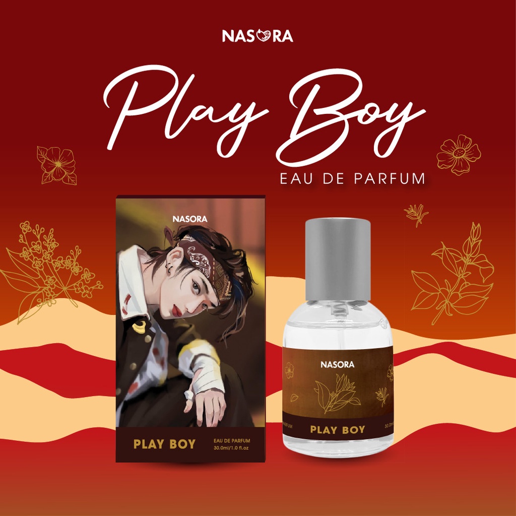 Nước Hoa Nam Nasora PLAY BOY Hương Thơm Cá Tính, Mạnh Mẽ và Phá Cách