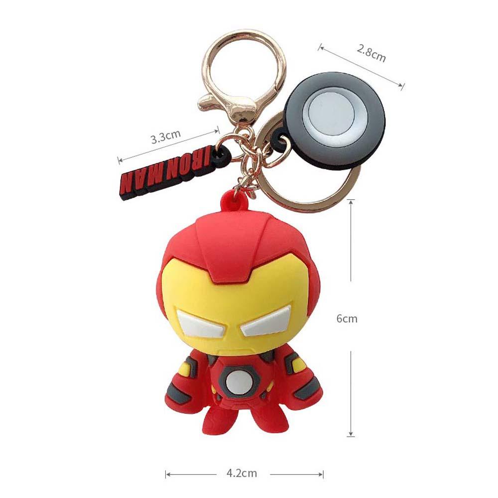 Móc Khóa Hình Các Nhân Vật Siêu Anh Hùng Marvel Đáng Yêu