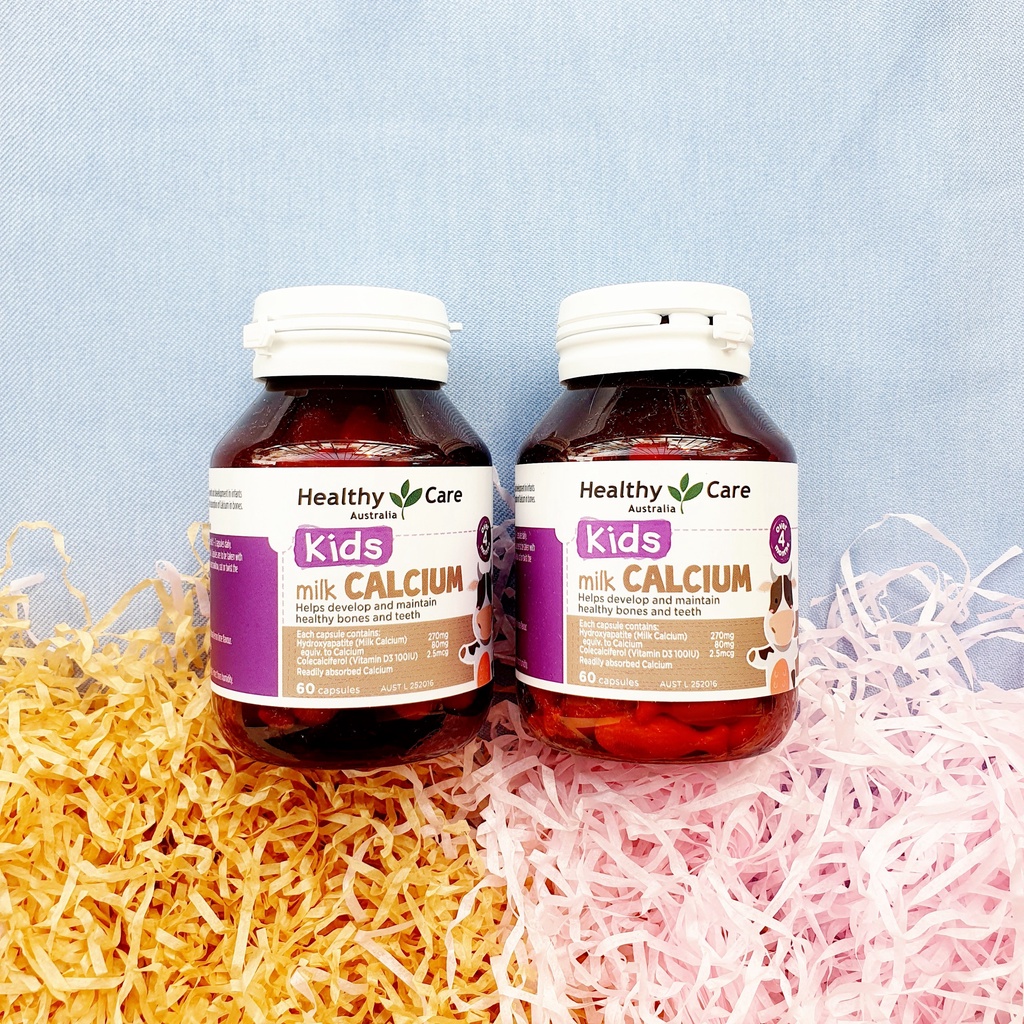 Viên bổ xung Canxi D3 Healthy cho bé  của Úc - cho bé phát triển chiều cao