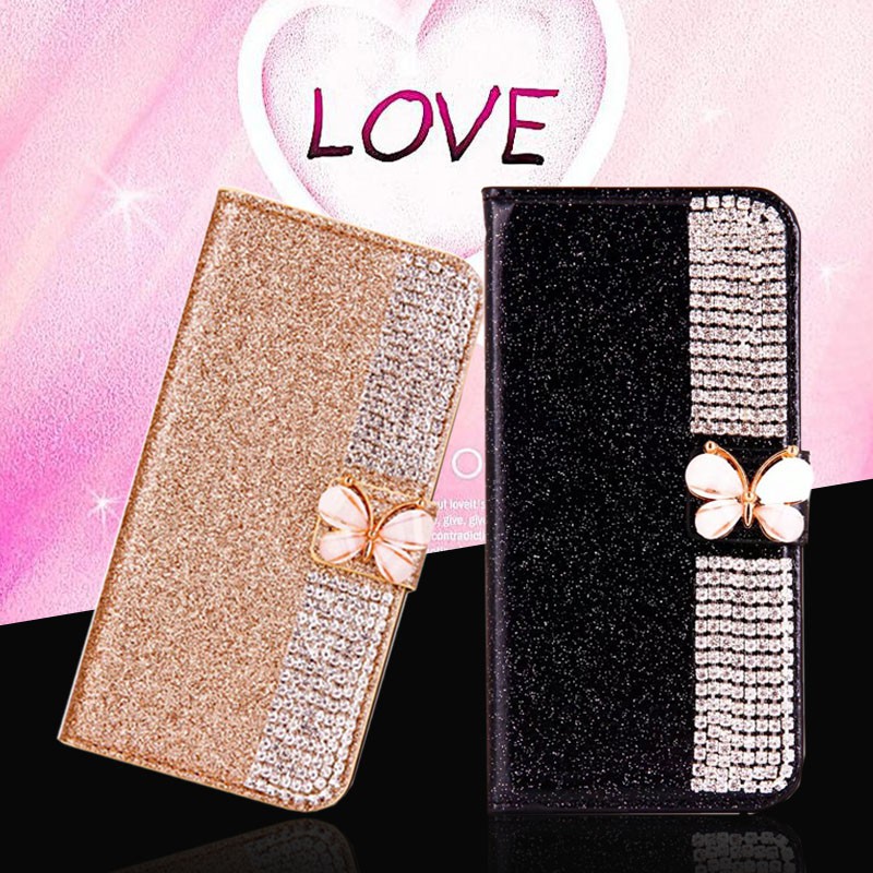 Bao da kim tuyến đính đá sang trọng cho Samsung S8 S8 Plus | BigBuy360 - bigbuy360.vn