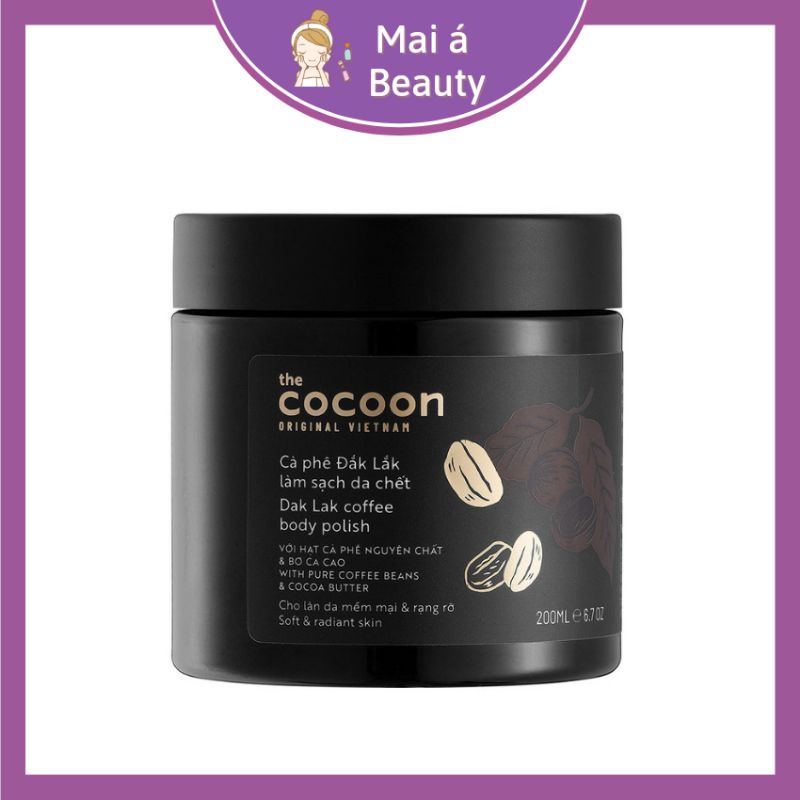 Tẩy tế bào chết toàn thân Cocoon Cà phê 200ml