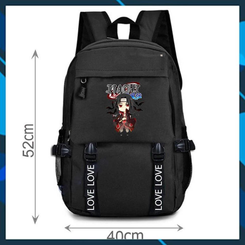 GIÁ TỐT -  Balo in hình Itachi Uchiha chibi - Naruto độc đẹp giá rẻ  / balo cực chất