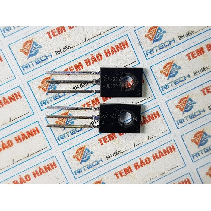 [Combo 5 chiếc] MJE172, MJE172G, JE172G Transistor PNP 100V/3A SOT-32