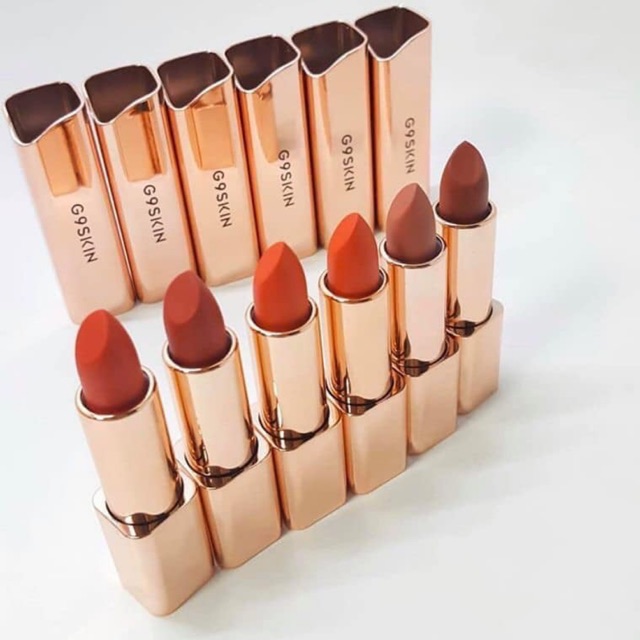 Son thỏi G9 Skin First V-Fit Lipstick (Vỏ vàng)