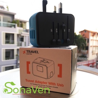 Ổ Cắm Đa Năng Quốc Tế Chính Hãng Adapter Travel - Sonaven