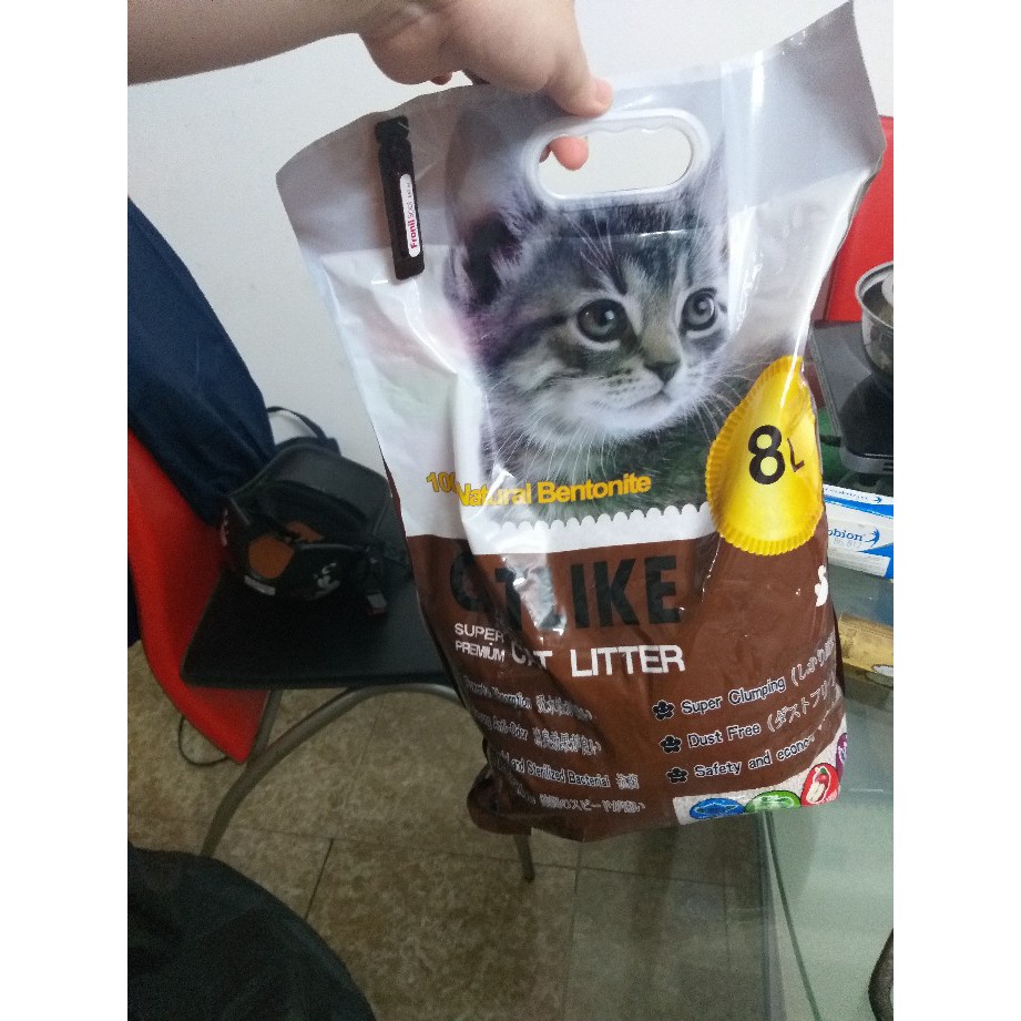 [Mã 267FMCGSALE giảm 8% đơn 500K] CAT LITTER Cát vệ sinh cho mèo - Cát vệ sinh khử mùi diệt khuẩn cho mèo CATLIKE 8L