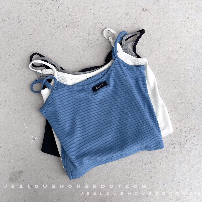 Áo tanktop nữ, áo tanktop croptop BABY 5709