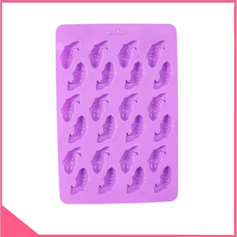 Khuôn silicon làm rau câu hình cá koi mini