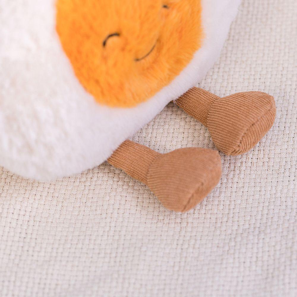 LILYES Đồ Chơi Nhồi Bông Hình Quả Trứng Đang Ngủ Dễ Thương Trang Trí Nhà Cửa