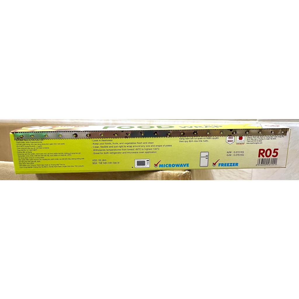 1 cuộn màng PVC thực phẩm size nhỏ