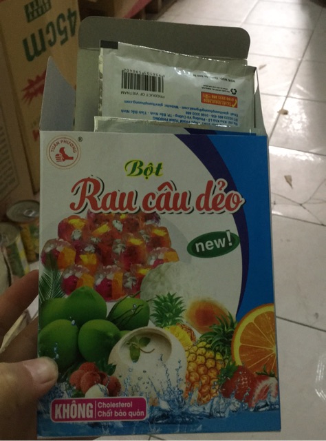 Bột rau câu dẻo 10g