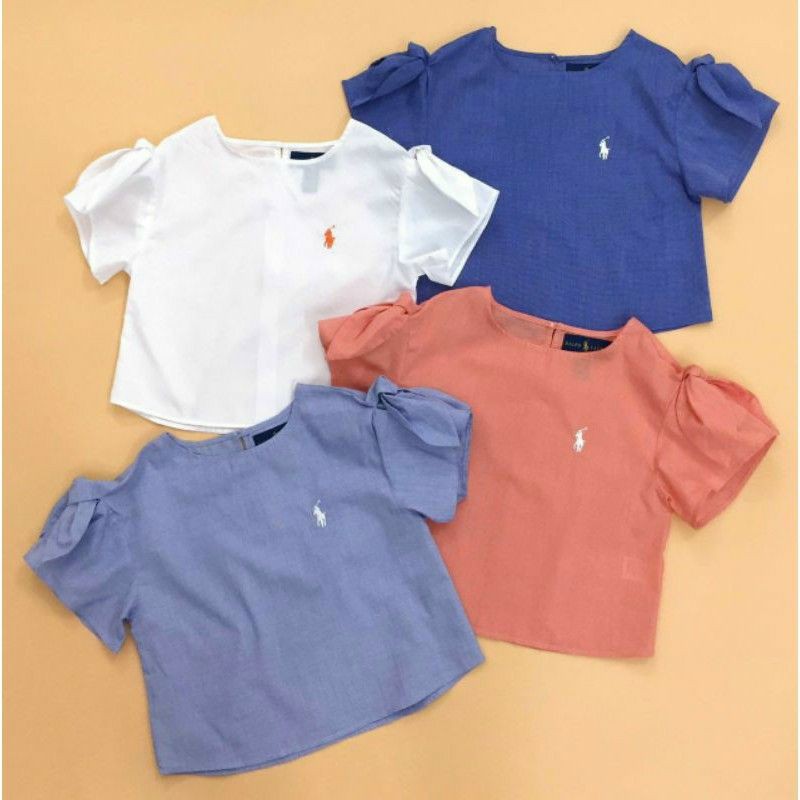 Áo Polo bé gái