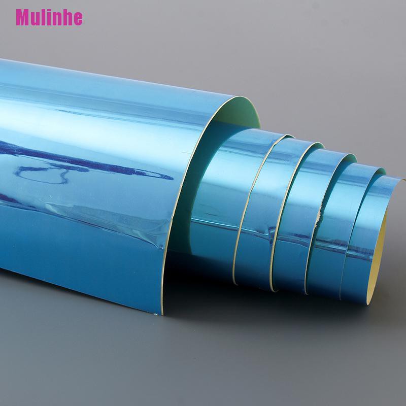 Đề Can Acrylic Tráng Gương Hình Vuông Dán Tường Trang Trí