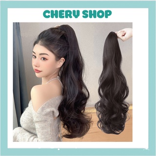 Tóc giả ngoặm lửng💄freeship💄 tóc giả nữ ngoặm