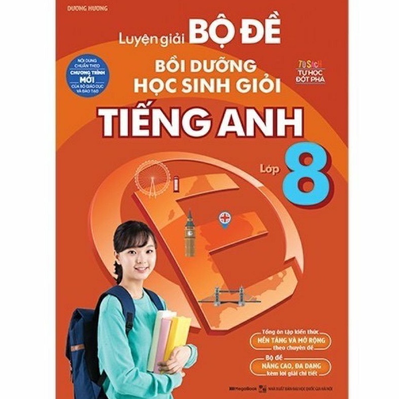 Sách.__.Luyện Giải Bộ Đề  Bồi Dưỡng Học Sinh Giỏi Tiếng Anh Lớp 8