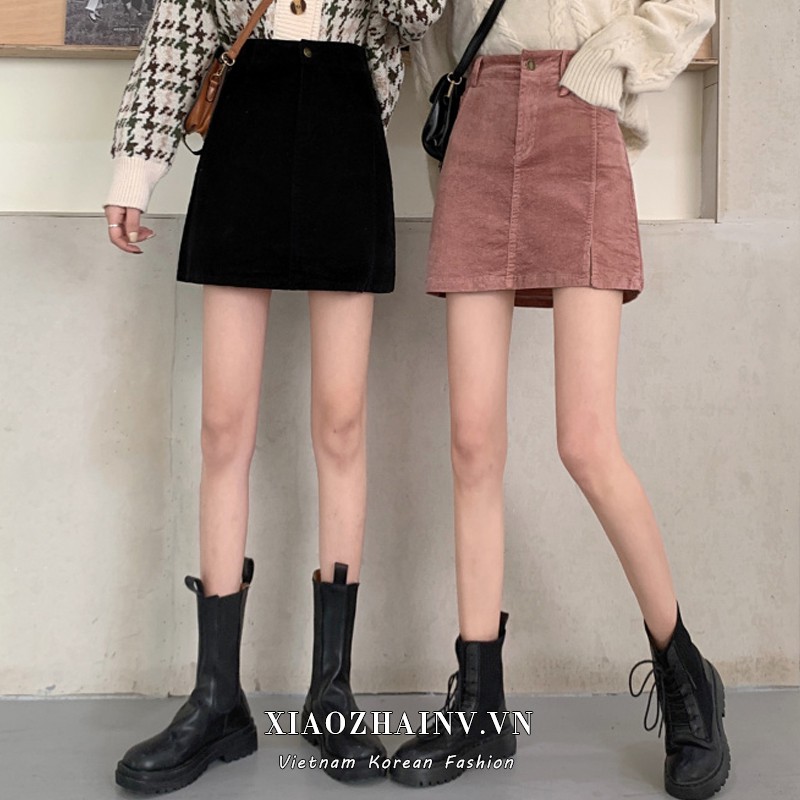 [Mã FADIRECT20 giảm 20K đơn 150K] Chân váy Xiaozhainv chữ A lưng cao thời trang Hàn Quốc | BigBuy360 - bigbuy360.vn