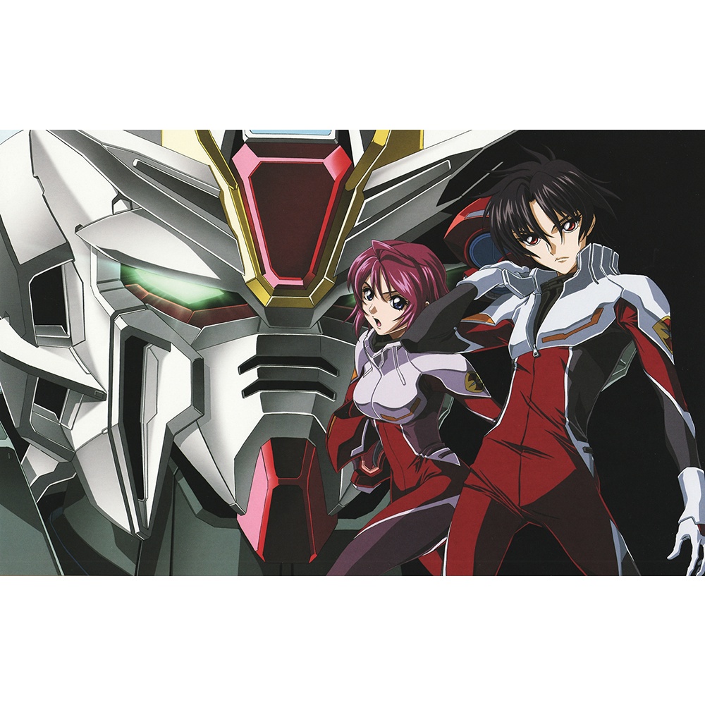 Poster A3 dán tường Anime, decal 30x42 trang trí có keo Mobile Suit Gundam Seed Destiny Wallpapers 1