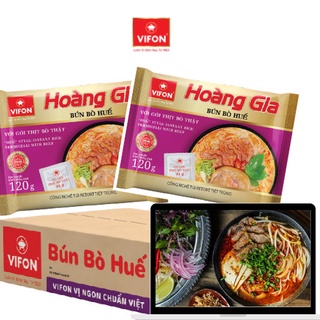 Thùng 18 Bún Bò Huế HOÀNG GIA VIFON (120g / Gói)