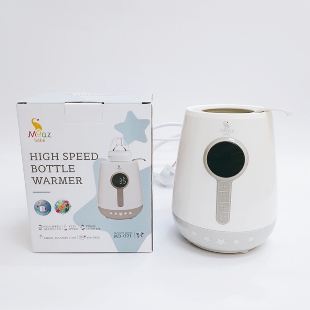 Máy hâm sữa và tiệt trùng siêu tốc Moaz bebe MB021