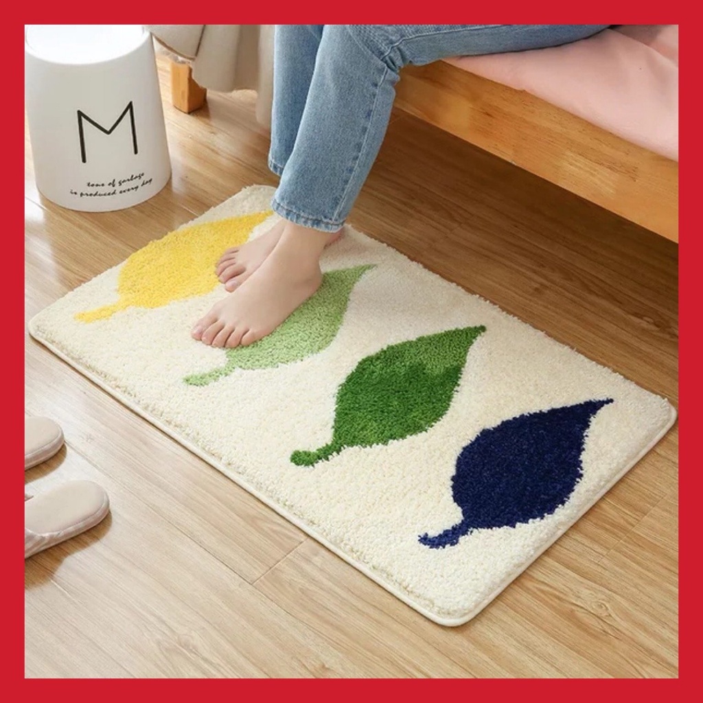 Thảm chùi chân, Thảm sàn, thảm cửa, thảm phòng ngủ xuất NHẬT siêu mềm mại, thấm hút