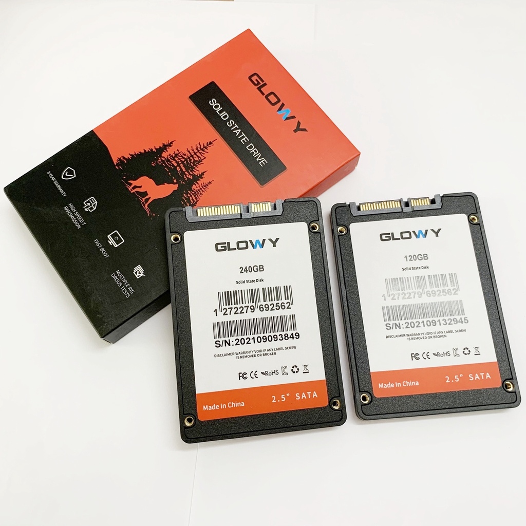 Ổ cứng SSD Gloway 120G/240G GLW12 2.5inch lưu trữ dữ liệu, phân phối chính hãng bảo hành 3 năm