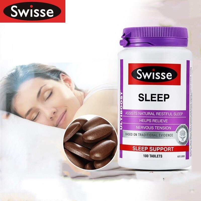 [Hàng chuẩn Úc] Viên uống hỗ trợ giấc ngủ Swisse Sleep Support DATE 2023 | Thế Giới Skin Care