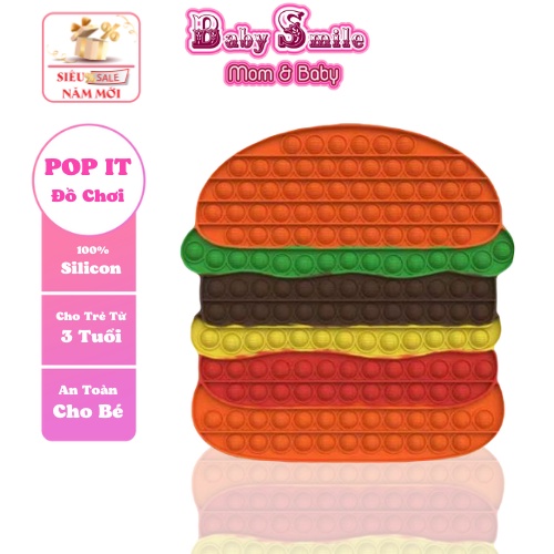 Đồ Chơi Chọt Ngón Tay Hình Trái Tim.Ấn Ngón Tay.Pop It Phát Triển tư Duy Trí Não.Đồ Chơi giảm Street Cho Mẹ Và Bé