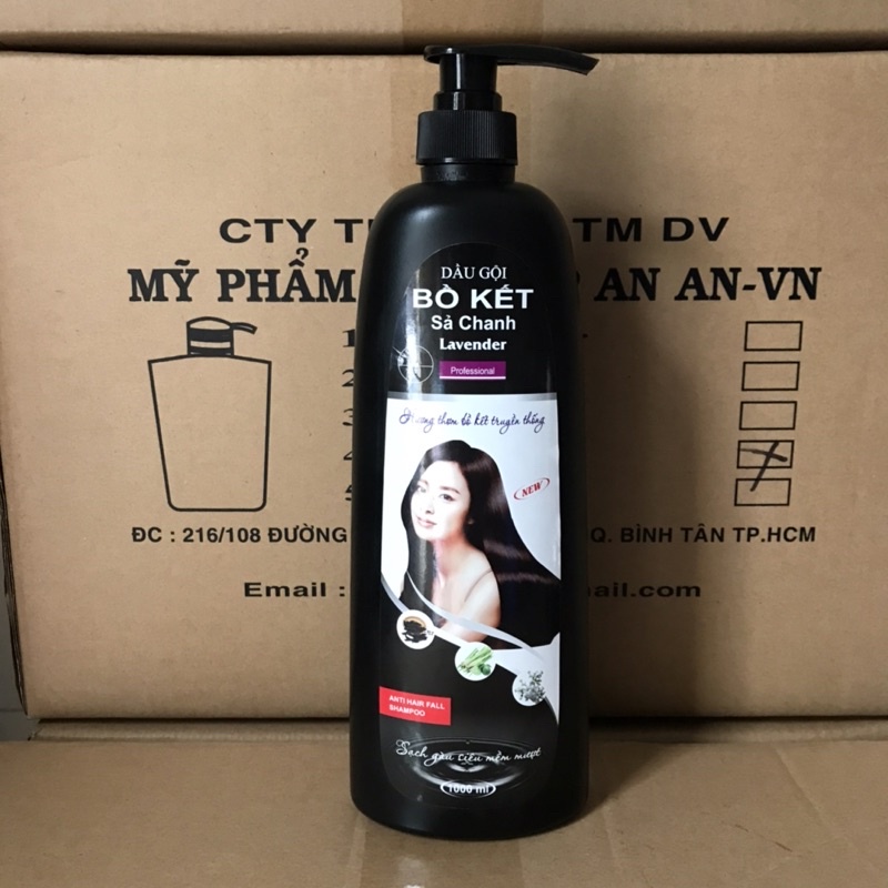 Dầu Gội Bồ Kết Sả Chanh 1000ml