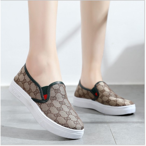 Slip on nữ êm chân họa tiết Guc.ci | BigBuy360 - bigbuy360.vn
