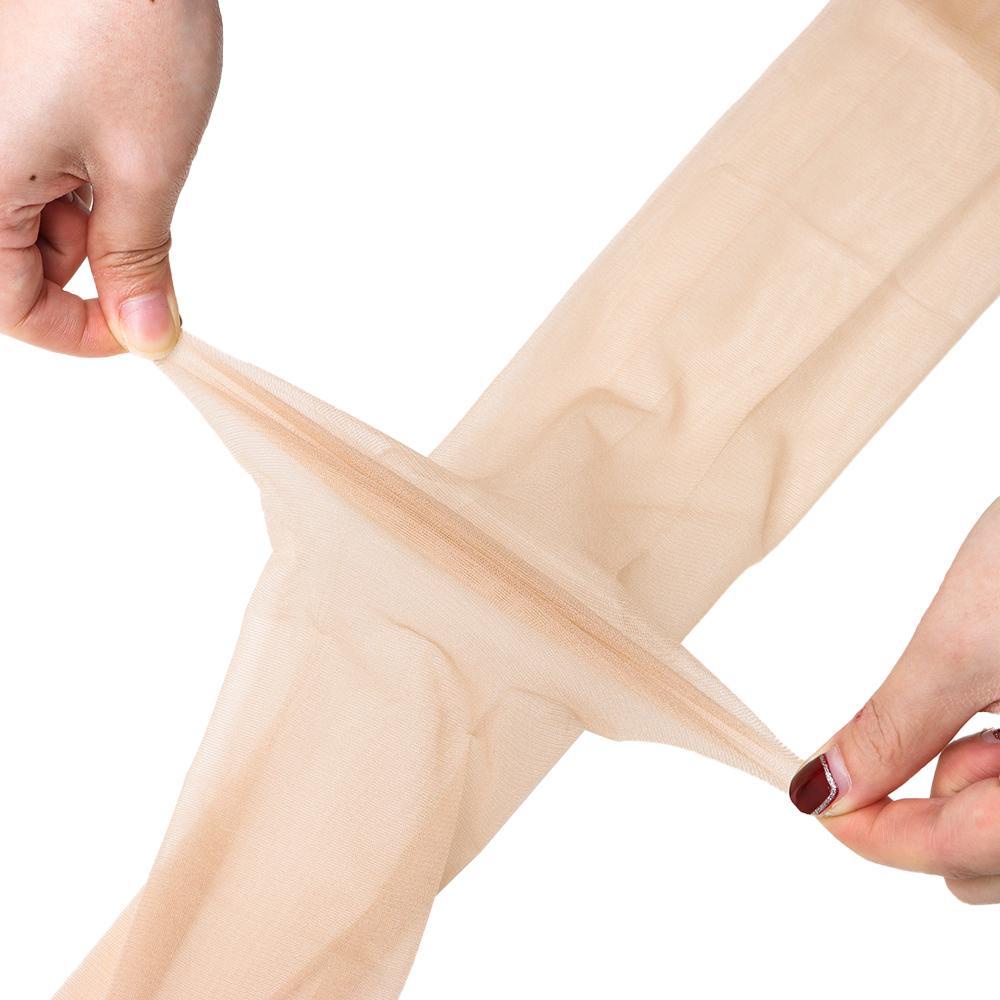 Tất Lụa Trong Suốt Dài Đến Đầu Gối Gợi Cảm