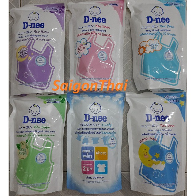  (SGT) Nước giặt xả TÚI Dnee 600ml Thái Lan