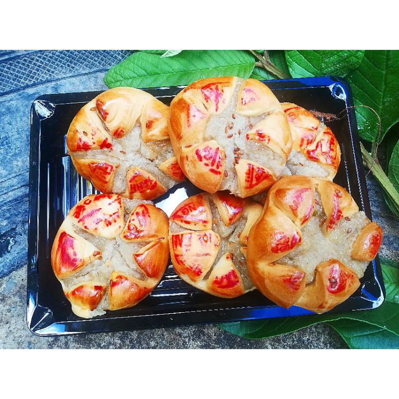 Bánh hoa dừa nướng đặc sản Bến Tre hộp 6cai