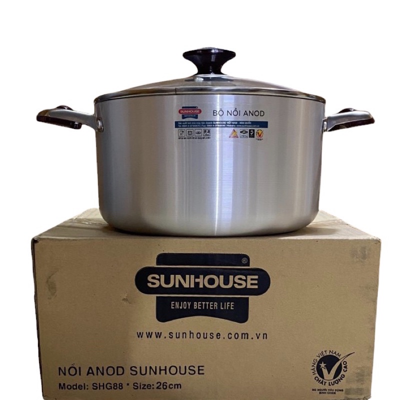 Nồi lẻ SUNHOUSE SHG88-Hàng Chính Hãng(Bảo Hành 12 Tháng)