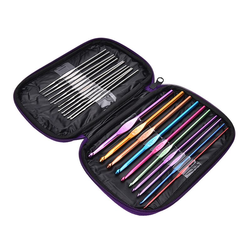 Set 22 Kim Móc Đan Len Bằng Kim Loại Cao Cấp
