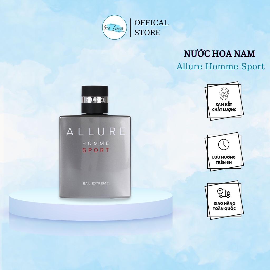 Nước hoa nam cao cấp chính hãng Allu.re 100ml, dầu thơm nam mùi hương nam tính sang trọng đẳng cấp quý ông N138