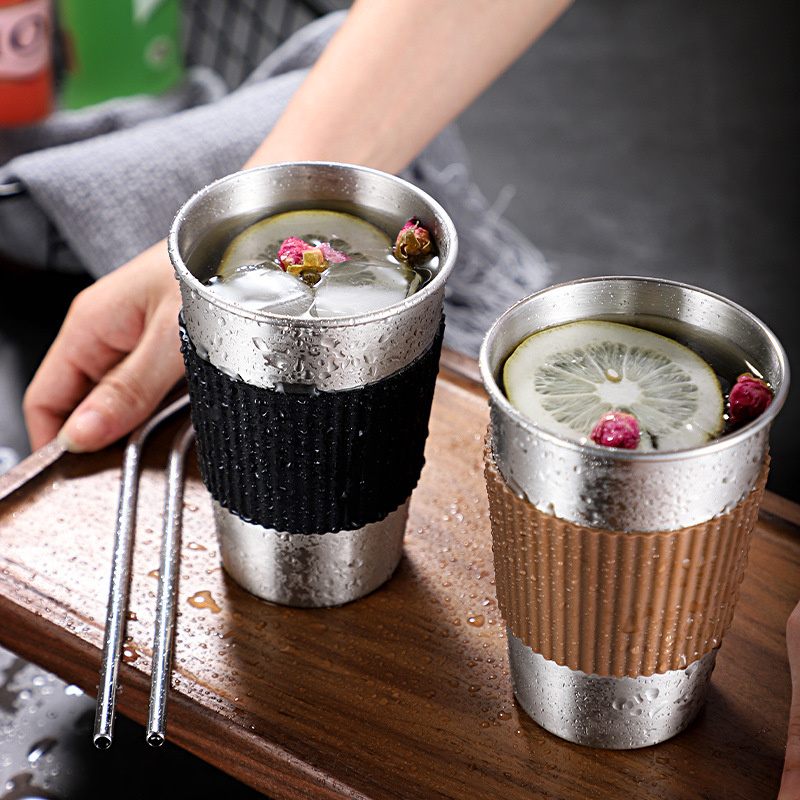 500ML Stainless Steel 304 Insulated Tumbler Coffee Travel Mug Vacuum Insulated Coffee Thermos Cup