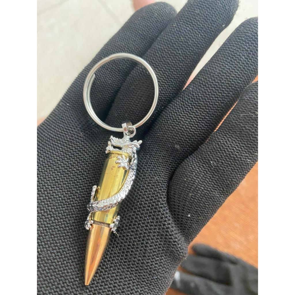 1 Móc khoá k54 nhọn quấn rồng, móc khoá thủ công, móc khoá xe máy, xe ô tô