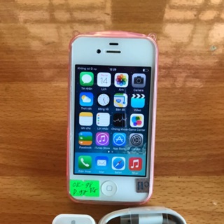 Điện thoại iphone 4-8gb . Chính hãng APPlE Giá 299k-350k ( lắp sim nghe gọi được )